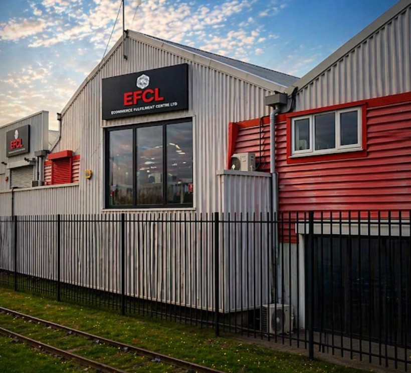 EFCL ecommerce fulfilment centre building